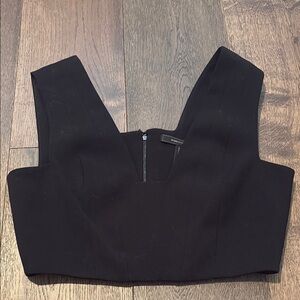 BCBG Black Women's Crop Top